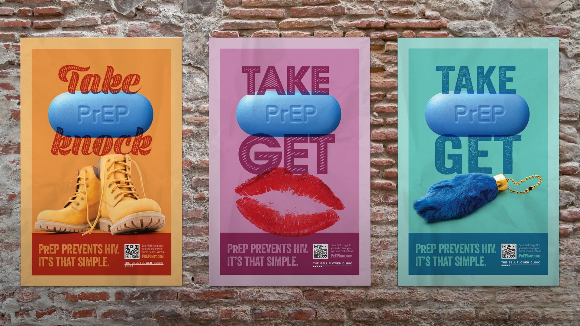 HIV Prevention Campaign - In-store Posters
