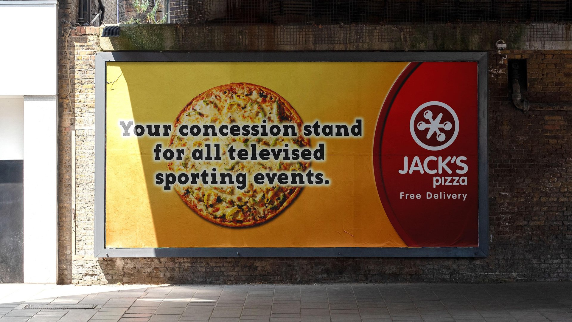 Jack’s Pizza Outdoor Campaign