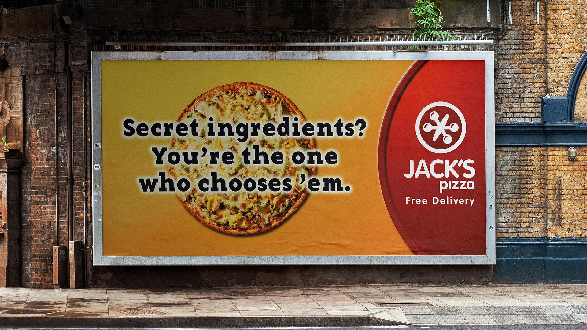 Jack’s Pizza Outdoor Campaign