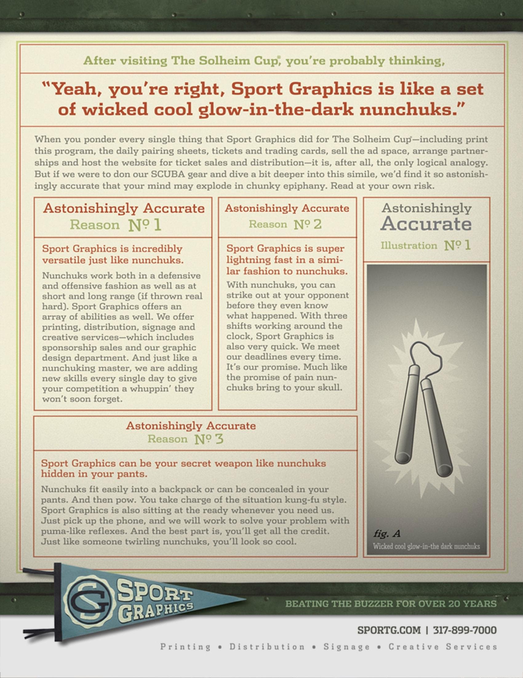 Sport Graphics Print Campaign
